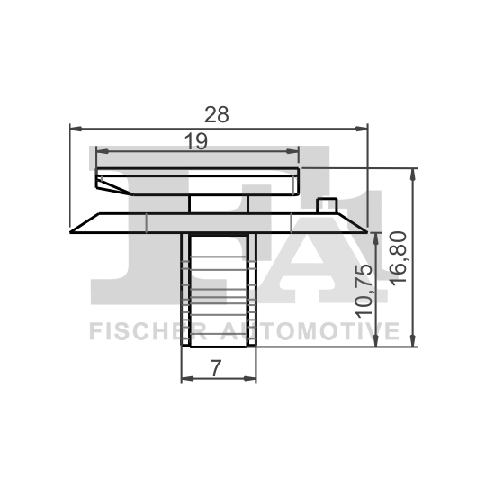 21-40010.25 - Clip, trim/protection strip 