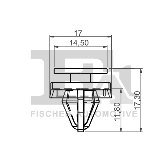 13-40029.10 - Clip, trim/protection strip 