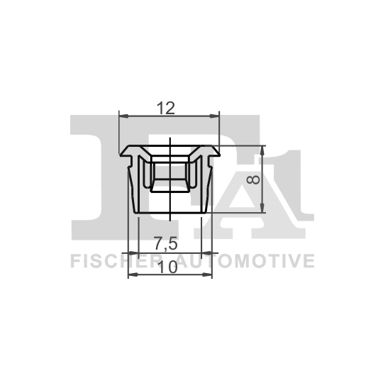 10-60011.25 - Stopper, ehis-/kaitseliist 