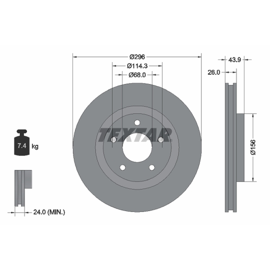 92167405 - Brake Disc 