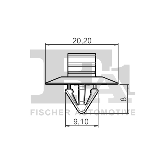 33-40005.5 - Stopper, ehis-/kaitseliist 