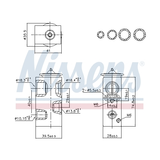 999438 - Expansion Valve, air conditioning 