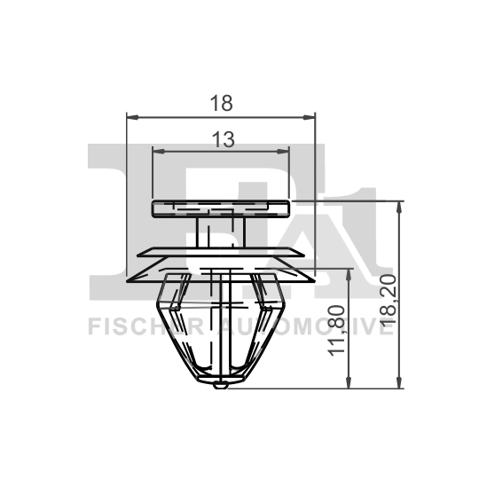 11-40045.5 - Clip, trim/protection strip 