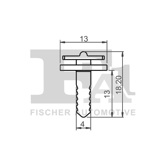 13-40030.10 - Clip, trim/protection strip 