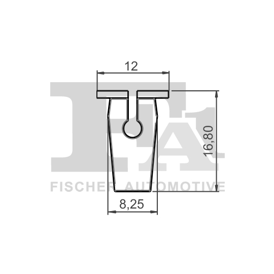 11-60022.25 - Clip, trim/protection strip 