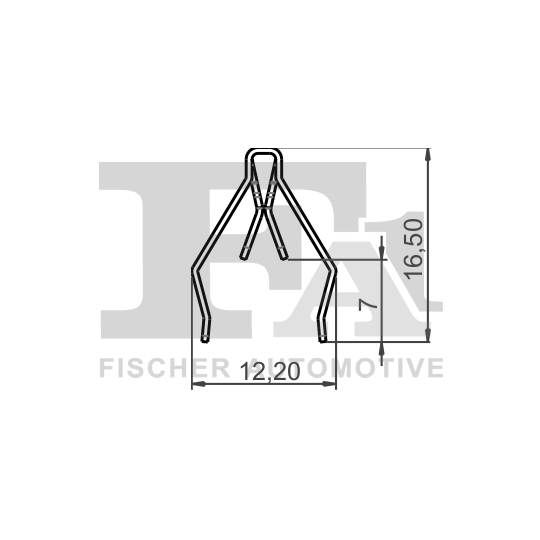 11-40124.5 - Clip, trim/protection strip 