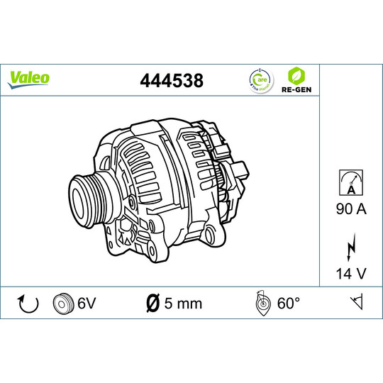 444538 - Alternator 