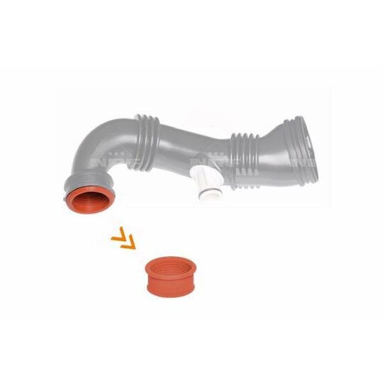 165010 - Intake Hose, air filter 