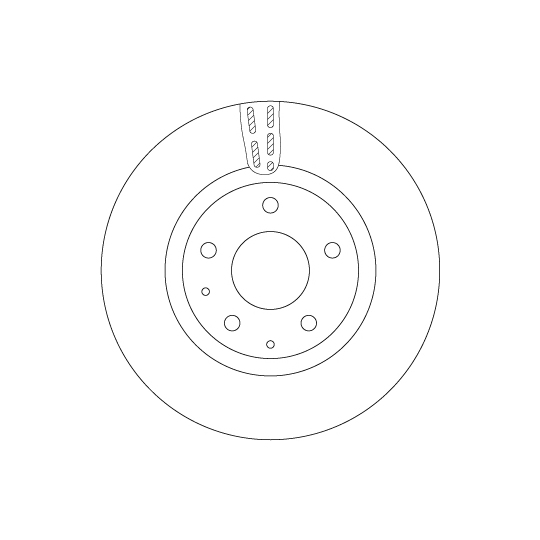 DF6575 - Brake Disc 