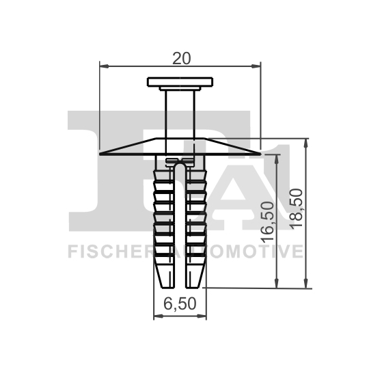 10-20006.5 - Clip, trim/protection strip 