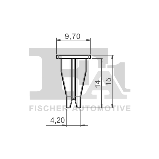 10-60002.10 - Clip, trim/protection strip 