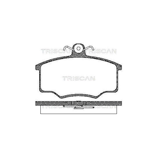 8110 29945 - Brake Pad Set, disc brake 