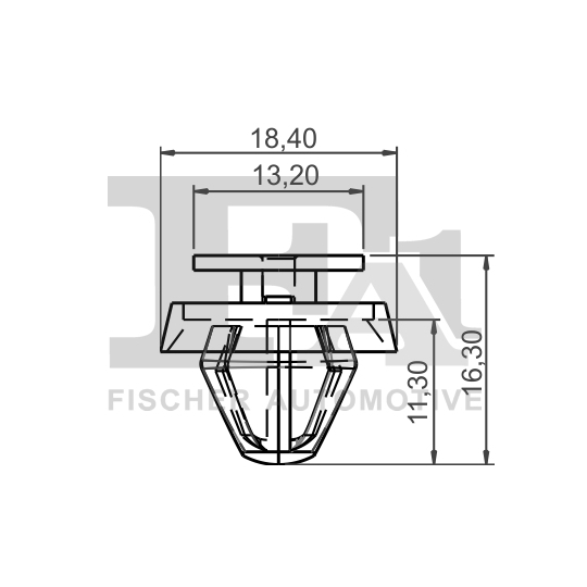 11-40040.5 - Clip, trim/protection strip 