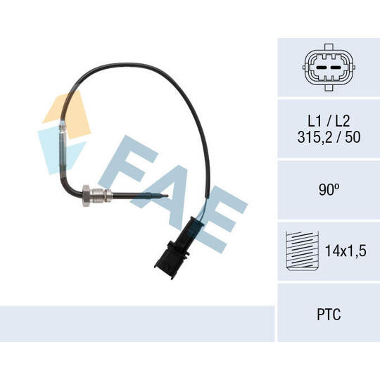 68081 - Sensor, exhaust gas temperature 