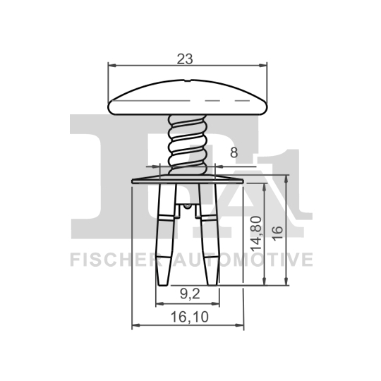 11-30004.10 - Clip, trim/protection strip 