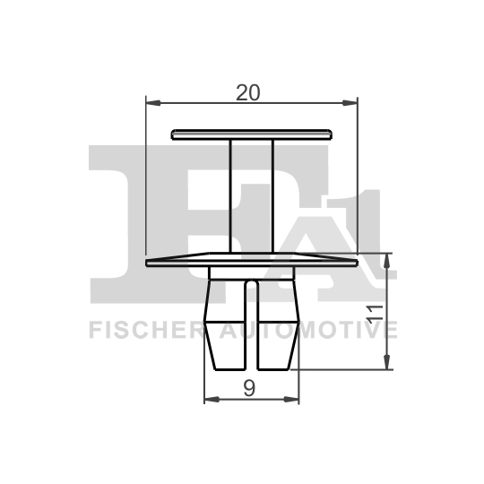 21-20004.10 - Clip, trim/protection strip 