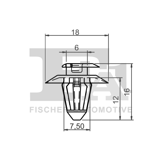 14-40004.10 - Clip, trim/protection strip 