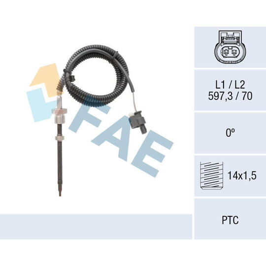 68018 - Sensor, exhaust gas temperature 