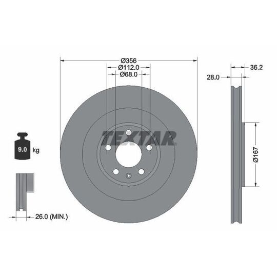 92341205 - Brake Disc 