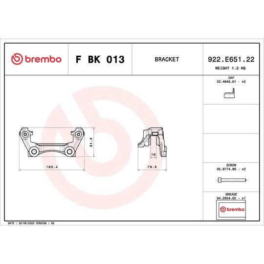 F BK 013 - Jarrusatulasarja 