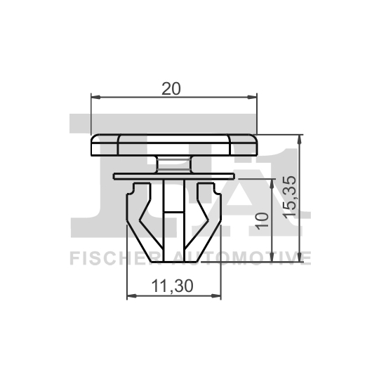 13-40027.25 - Clip, list 