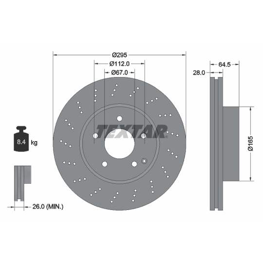 92165005 - Brake Disc 