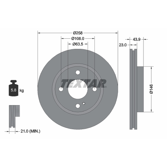 92176005 - Brake Disc 