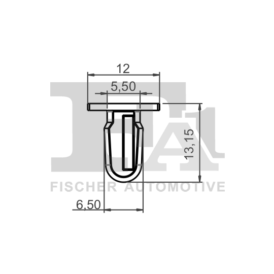 10-10007.25 - Clip, trim/protection strip 