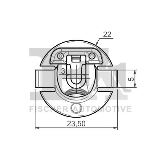 11-10036.5 - Clip, trim/protection strip 