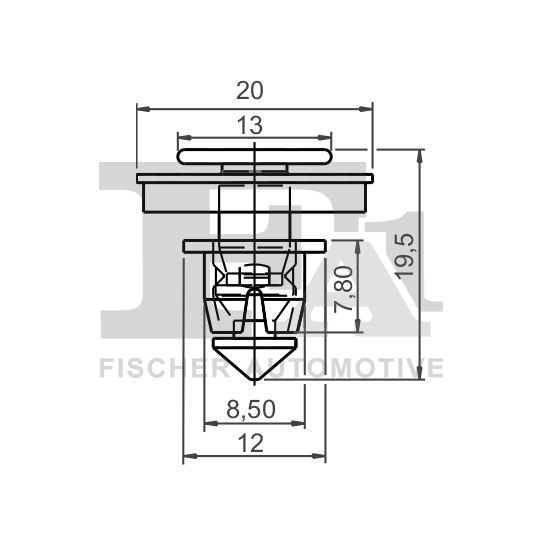 11-40035.25 - Stopper, ehis-/kaitseliist 