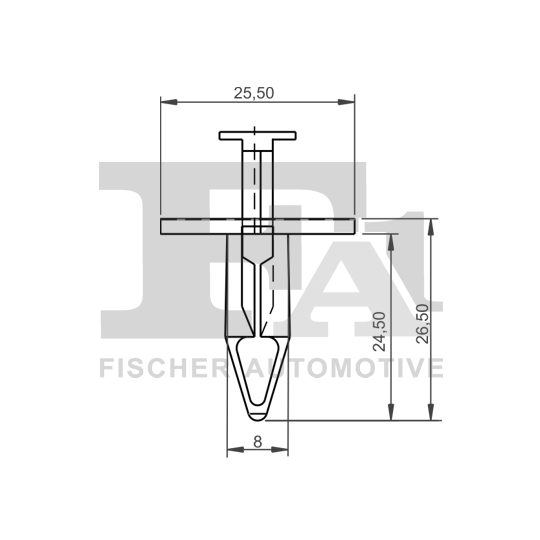 13-20001.25 - Stopper, ehis-/kaitseliist 