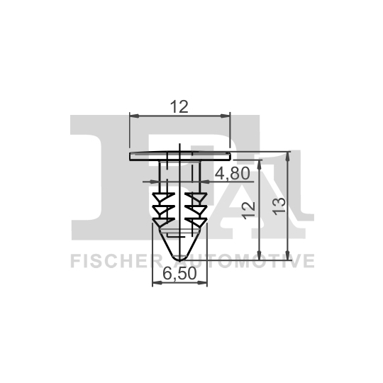 33-10034.10 - Clip, trim/protection strip 