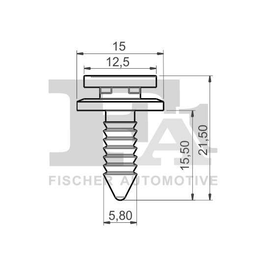 11-40029.25 - Clip, trim/protection strip 