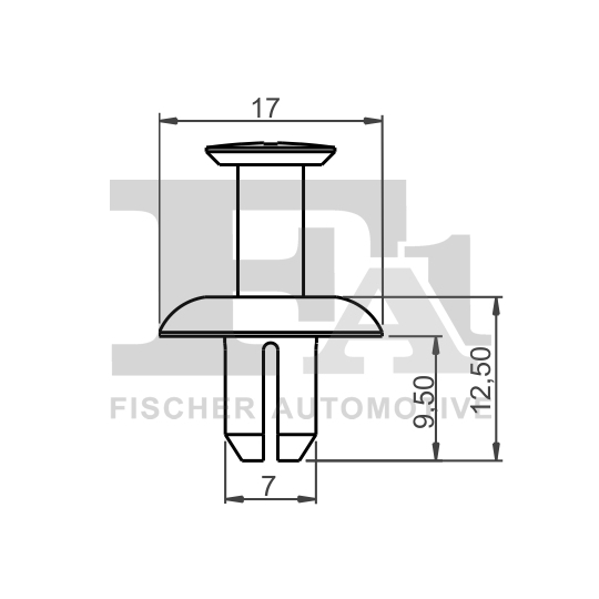 74-30001.5 - Clip, trim/protection strip 