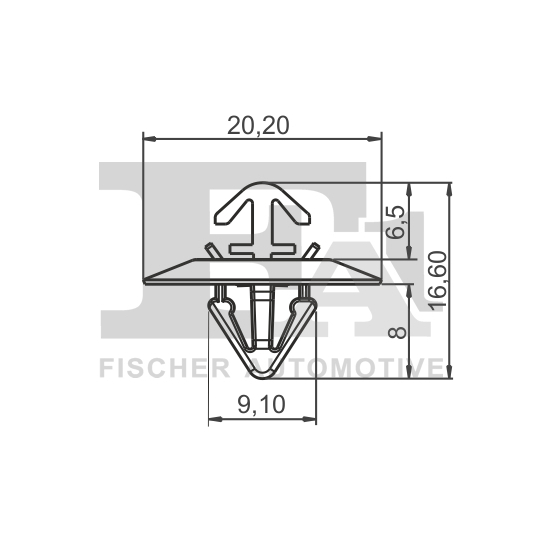 33-40014.25 - Clip, trim/protection strip 