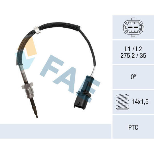 68047 - Sensor, exhaust gas temperature 