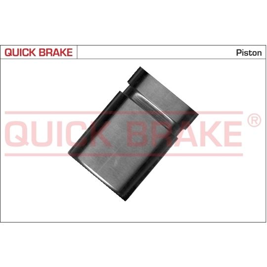 185031K - Piston, brake caliper 