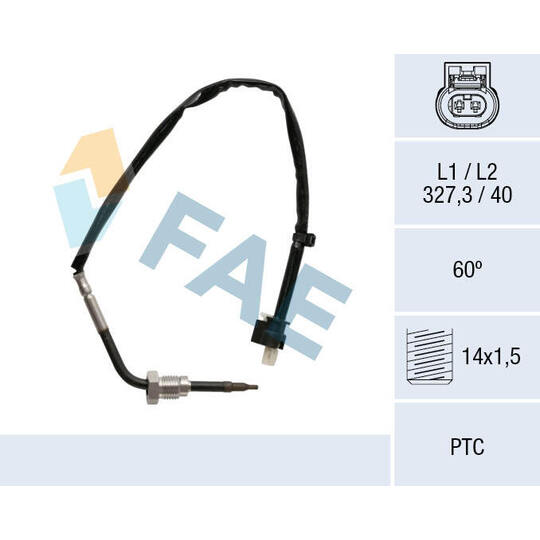 68027 - Sensor, exhaust gas temperature 