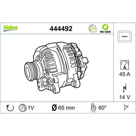 444492 - Alternator 