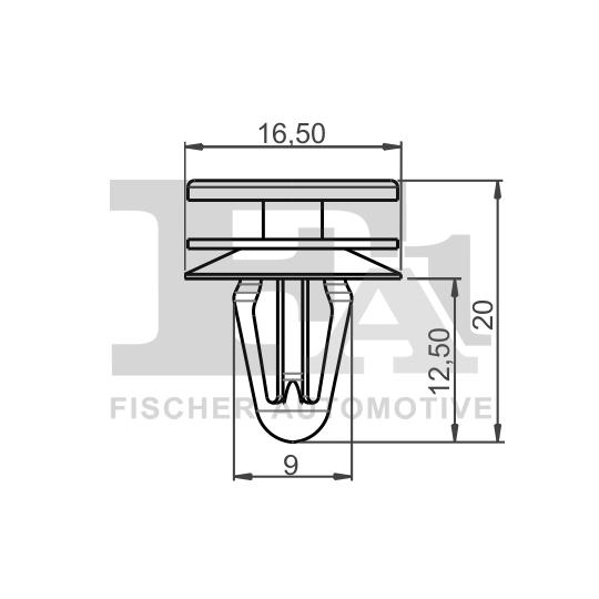 21-40020.5 - Clip, list 