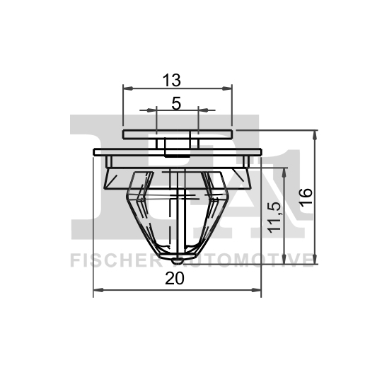 11-40039.10 - Clip, trim/protection strip 