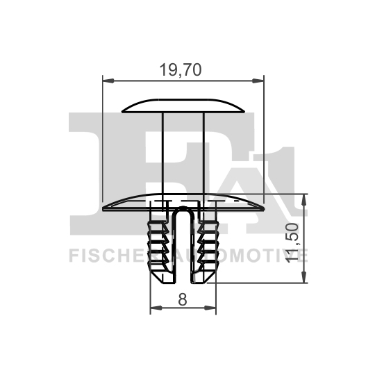 11-20017.5 - Clip, trim/protection strip 