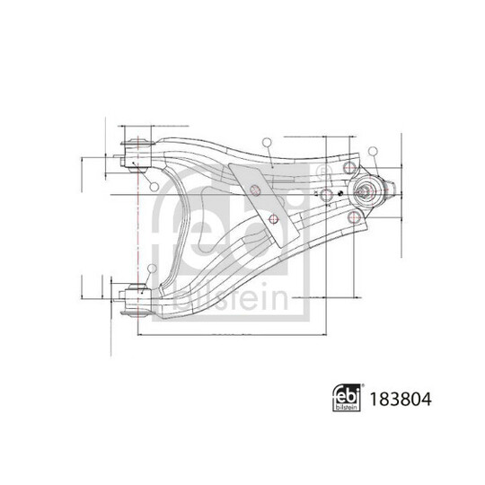 183804 - Track Control Arm 