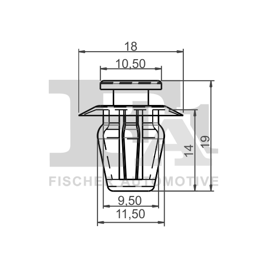 21-40025.5 - Clip, list 