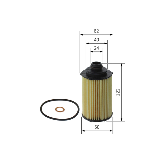 F 026 407 348 - Oil filter 