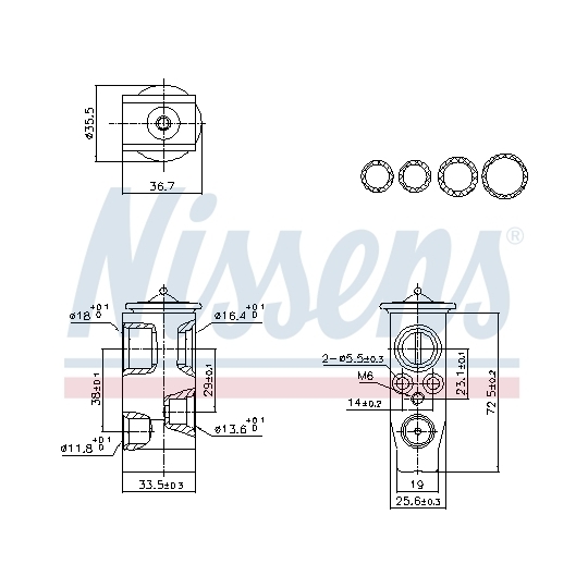 999452 - Expansion Valve, air conditioning 