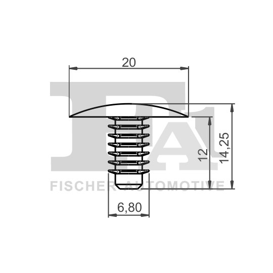 21-10016.25 - Clip, trim/protection strip 