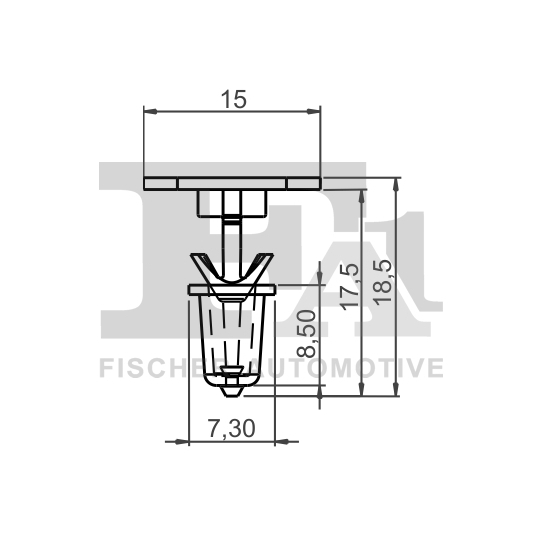 11-10012.5 - Stopper, ehis-/kaitseliist 