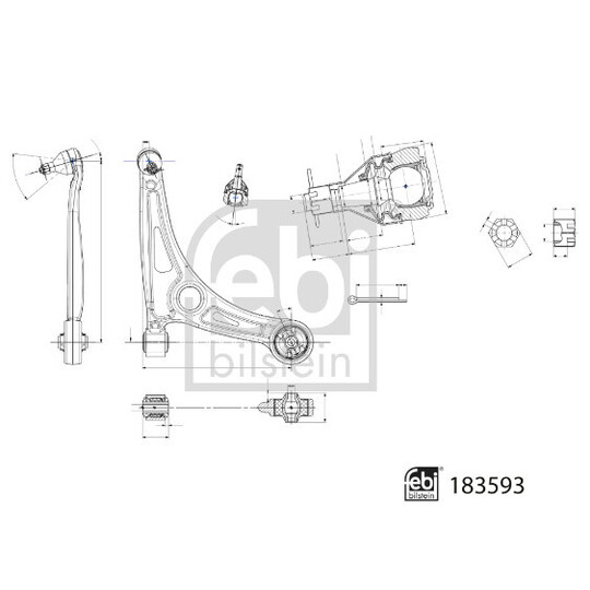 183593 - Track Control Arm 