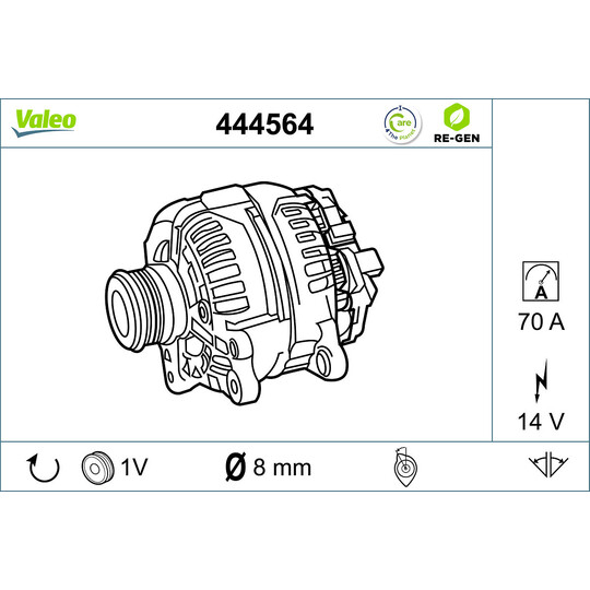 444564 - Alternator 